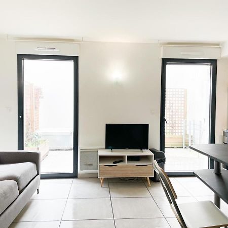 003 - Appartement Moderne Et Terrasse - Jeanne D'Arc, Toulouse Bagian luar foto